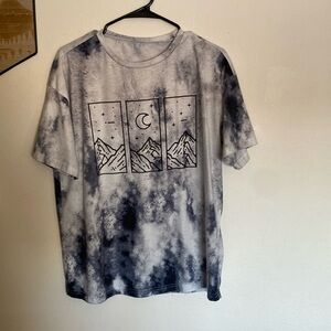 Medium SHEIN tie-dye T-shirt